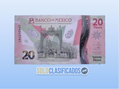 Conmemorativo del Bicentenario de la Independencia. Este billeted... 