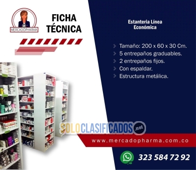 estanteria para almacenamiento de productos... 