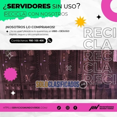 Solo Clasificados - Electrónicos dados de baja: nosotros nos encargamos - imagen: 4