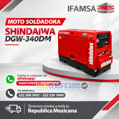 MOTO SOLDADORA SHINDAIWA DGW340DM...