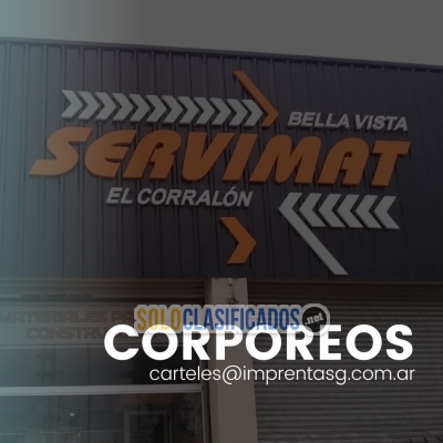 Solo Clasificados - Letras Corpóreas en Polyfan Personalizadas - imagen: 2