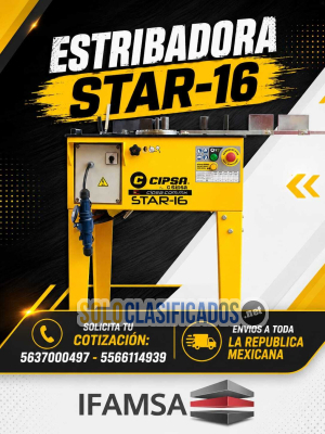 ESTRIBADORA STAR16 EN TODA LA REPUBLICA MEXICANA...