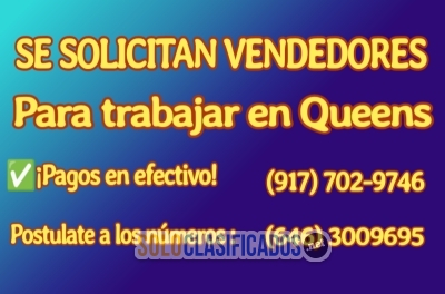 ¡Representantes de ventas para Queens!... 