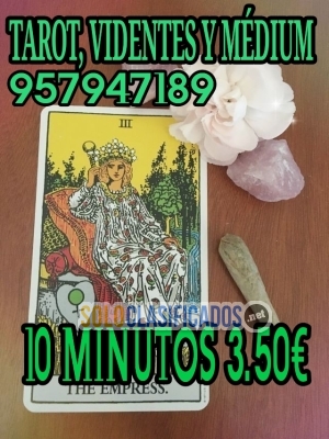 Tarot videntes y médium económicos 15 minutos 5€  visa oferta... 