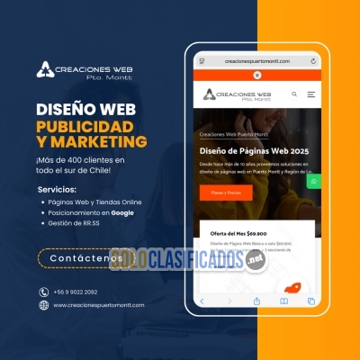 Diseño de Páginas Web en Puerto Montt y Los Lagos ¡Transformamos ... 
