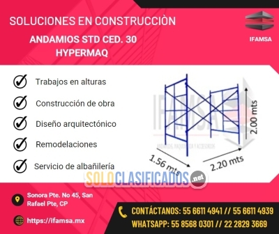 VENTAS Y RENTA DE ANDAMIOS... 