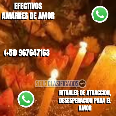 EFECTIVOS AMARRES DE AMOR RITUALES DE ATRACCION DESESPERACION PAR... 