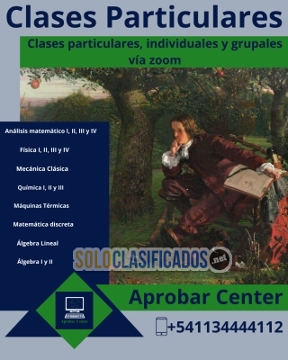 Solo Clasificados - Profesor particular de Matemática para economistas - imagen: 1