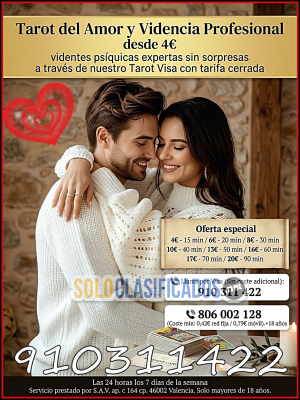 Tarot Visa  8€ / 30 min – Respuestas Reales al 910311422    Viden...