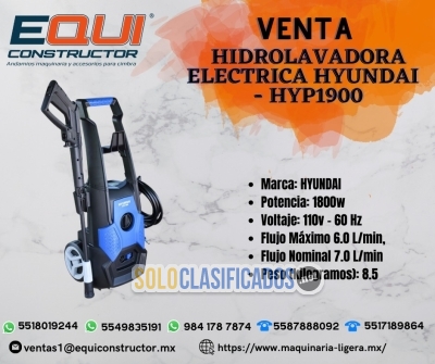 Venta Hidrolavadora Eléctrica HYP1900... 