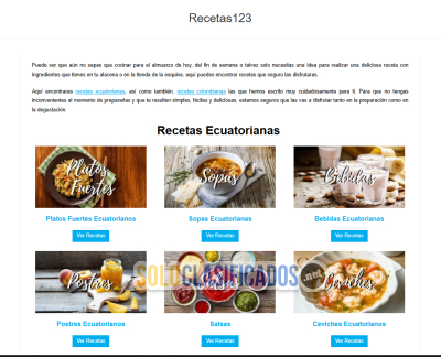 Recetas123net  Bienvenido a tu pagina de Recetas... 