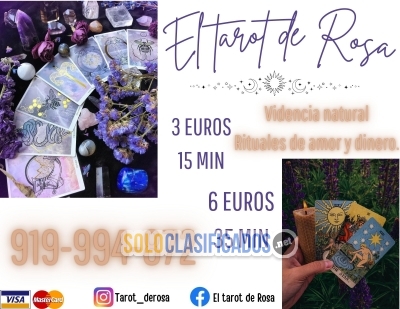 Solo Clasificados - Rosa tarot y videncia llamanos si dudas de tu pareja - imagen: 1