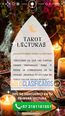 Solo Clasificados - Tarot en Medellin – Amarres y Limpieza Espiritual WhatsApp +57 3181181551 - imagen: 1