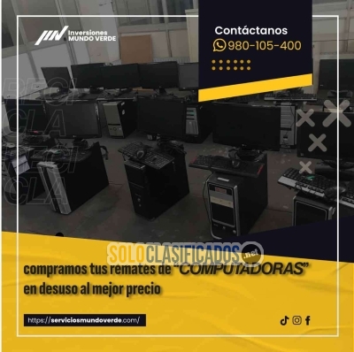 ¡No acumules nosotros lo compramos!... 