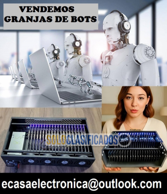 VENDEMOS GRANJAS DE BOTS PARA GANAR DINERO ONLINE... 