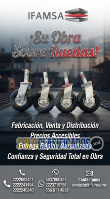 Fabricación Venta y Distribución de Llantas Para Andamio...