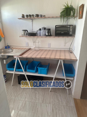 Solo Clasificados - Dpto amueblado 2 recámaras parking Puebla - imagen: 5