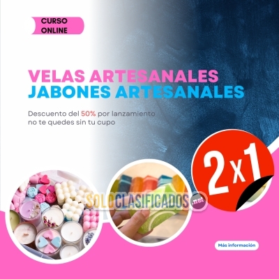 Cursos de Velas y Jabones Artesanales Emprende... 