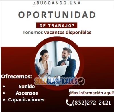 REQUERIMOS PERSONAL  HOUSTON TEXAS Vacantes... 