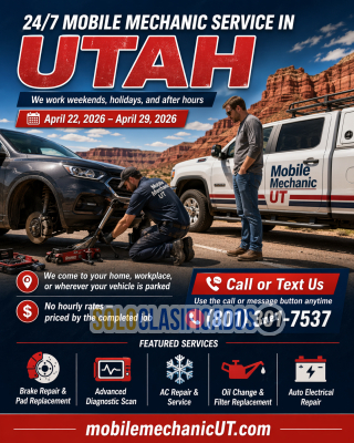 Solo Clasificados - 24/7 Mobile Mechanic Service in Utah 2026 - imagen: 1