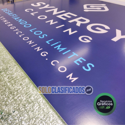 Carteles en Vinilo Impreso sobre PVC...