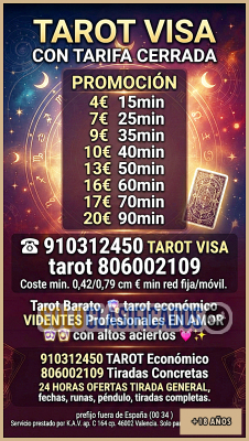 Tarot económico /tarot barato /tarot fiable  Tarot del amor tarot...