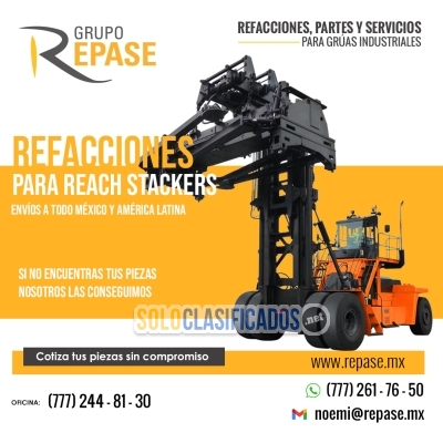 REFACCIONES PARA REACH STACKERS REPASE MX... 