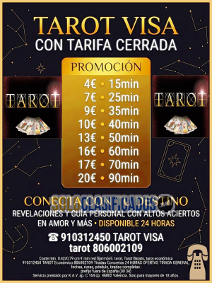 TAROTISTAS PROFESIONALES TIRADAS CONCRETAS TIRADA BARATA VIDENCIA...