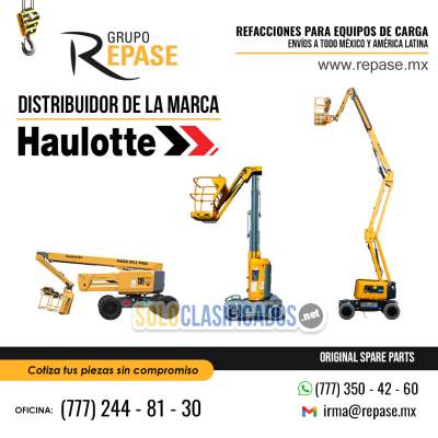 distribuidor de la marca Haulotte repasem mx...