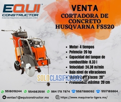 Venta cortadora de concreto FS520 en Querétaro... 