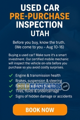 Used Car Inspection at Your Location – Utah... 
