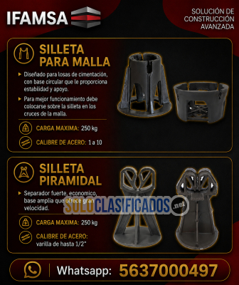 SILLETAS PARA CIMBRA IFAMSA...