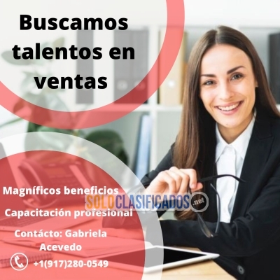 Buscamos representantes de ventas... 