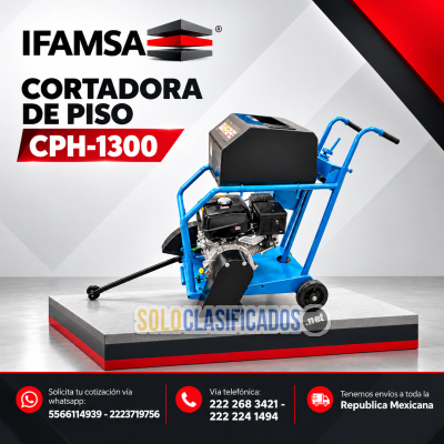 HYPERMAQ CPH1300              CORTADORA DE PISO...