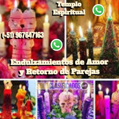 TEMPLO ESPIRITUAL  ENDULZAMIENTOS DE AMOR Y RETORNO DE PAREJAS... 