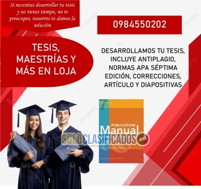 TESIS MAESTRÍAS Y DOCTORADOS (SE DESARROLLA PARA TODA UNIVERSIDAD...