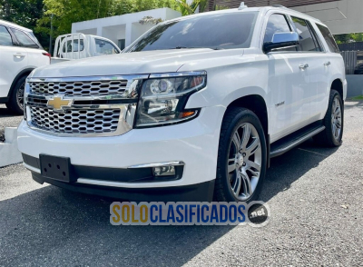 Chevrolet Tahoe White, Full Y Disponible Pa Ti En El Dealer!!!...