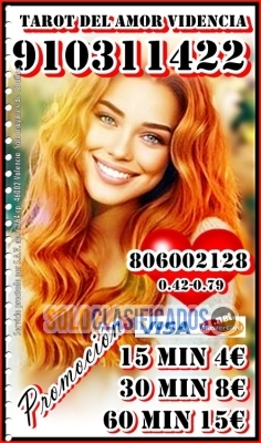 TAROT DEL AMOR  910311422 solo 4eur 15 min/ 6eur  20min Expertas ... 