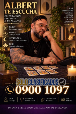 Solo Clasificados - Acompañamiento Telefónico las 24 Horas: Albert te escucha  0900 1097 - imagen: 2