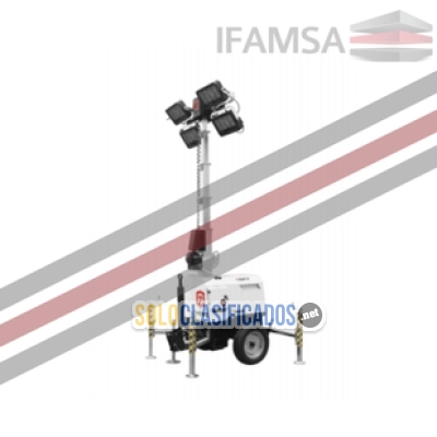 Solo Clasificados - TORRE DE ILUMINACION MARCA TRIME X CITY LED DE VENTA EN IFAMSA - imagen: 1