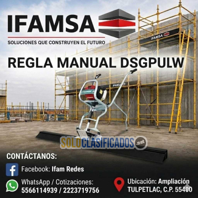 Solo Clasificados - Regla vibratoria CIPSA DGSPULW Simple y durable unidad de podeR - imagen: 1