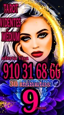 Respuestas claras tarot y videntes 30 minutos 9 euros oferta visa... 