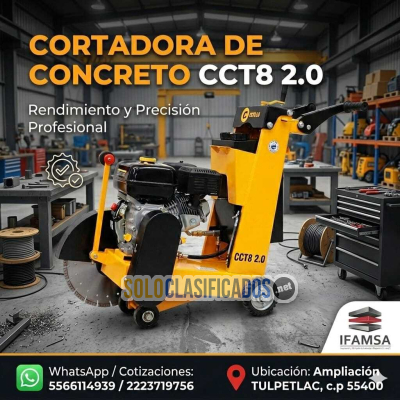 Cortadoras de Concreto y Asfalto CIPSA 01...