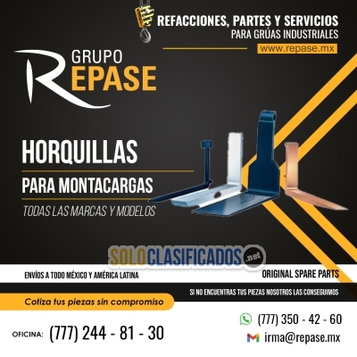 REFACCIONES PARA GRÚAS INDUSTRIALES MONTACARGAS Y REACH STACKER ... 