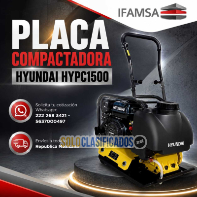 PLACA COMPACTADORA HYUNDAI HYPC1500...