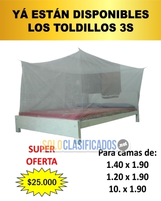 LLEGARON YÁ LOS TOLDILLOS 3S PARA EL HOGAR. [PRECIOS SUPER BAJOS]... 