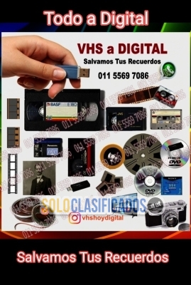 VHS a Pendrive Digital mejorado Apto Smart TV... 