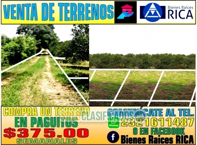 venta de terrenos en Martinez de la Torre Veracruz Mexico... 