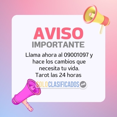 Solo Clasificados - Tarot 09001097 las 24 horas lectura de cartas y videntes - imagen: 3