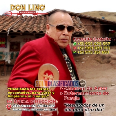 Amarres de amor más poderosos del mundo con don lino... 